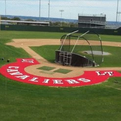 Sporturf 10' Home Plate Halo With Wings And Shock Pad