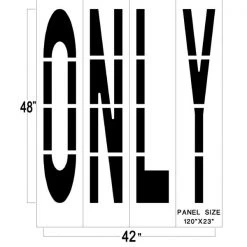 Newstripe Federal Only Stencil Starting Pistol Accessories