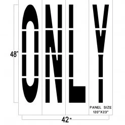 Newstripe Federal Only Stencil Starting Pistol Accessories