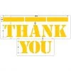 Newstripe Burger King 24 Inch Thank You W/ Bar Stencil
