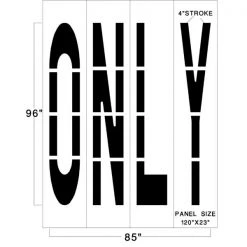 Newstripe Federal Only Stencil Starting Pistol Accessories