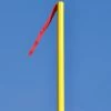 Jaypro Wind Streamers - Football Goal Upright (Red) (Set Of 4)