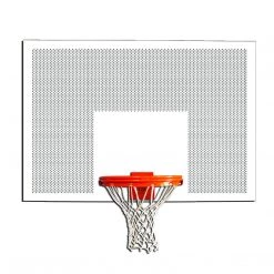 Gared Wind Resistant Full Sized Unmarked Steel Basketball Backboard Basketball Backboards