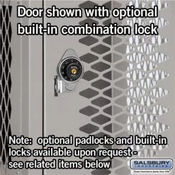 Salsbury 15" Wide Four Tier Vented Metal Locker - 3 Wide Starting Pistol Accessories 10 Salsbury 15