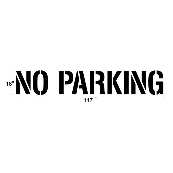 Newstripe No Parking Stencils Starting Pistol Accessories 5 Newstripe No Parking Stencils Starting Pistol Accessories