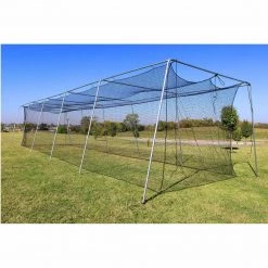 Batting Cages Cimarron Baseball 60' Complete Frame And Batting Cage Bundle #24 Poly