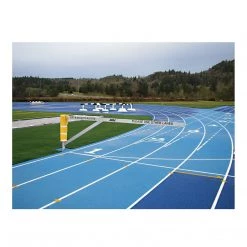 Gill Athletics 3-Lane Track Gate With Ground Sleeve Starting Pistol Accessories