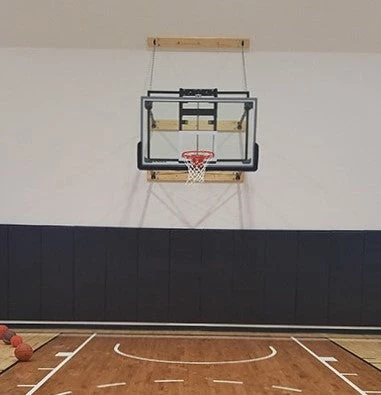 Indoor Basketball Hoops Gared Corner Mount Stationary Wall Mount Package With Glass Board And Electric Height Adjuster, 3' - 4' Length 2 Indoor Basketball Hoops Gared Corner Mount Stationary Wall Mount Package With Glass Board And Electric Height Adjuster, 3' - 4' Length