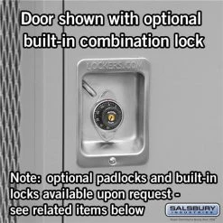 Starting Pistol Accessories Salsbury 24" Wide Vented Gear Metal Locker 14 Starting Pistol Accessories Salsbury 24