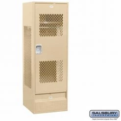 Starting Pistol Accessories Salsbury 24" Wide Vented Gear Metal Locker 16 Starting Pistol Accessories Salsbury 24