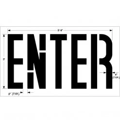 Newstripe Walmart 36 Inch Enter Stencil Starting Pistol Accessories