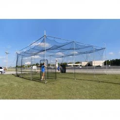 Cimarron Diamond Deluxe Batting Cage 32'x 32'x 12' #24 Poly Batting Cages