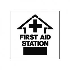Starting Pistol Accessories Newstripe 20 Inch First Aid Station Stencil