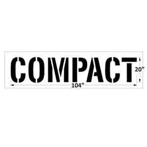 Starting Pistol Accessories Newstripe Compact Parking Lot Stencils 5 Starting Pistol Accessories Newstripe Compact Parking Lot Stencils