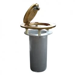 JayPro 3½ Brass Floor Sleeves And Covers Starting Pistol Accessories