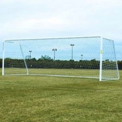 Alumagoal Soccer Goals 4" Round Powder Coated Aluminum Classic Soccer Goal