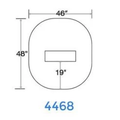 Portolite 4" Stride Off Game Mound Portable Pitching Mounds 15 Portolite 4