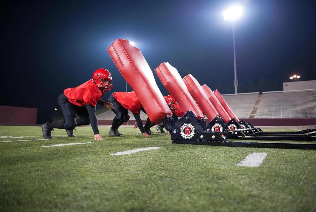 Rogers Athletic Rogers 5-Man Powerline Football Blocking Sled 6 Rogers Athletic Rogers 5-Man Powerline Football Blocking Sled