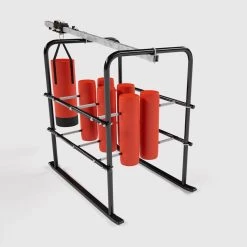 Rogers Athletic 6-Pad PowerBlast With Hanging Dummy Football Blocking Dummies