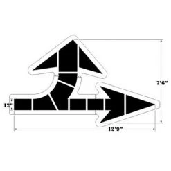 Starting Pistol Accessories Newstripe Large Federal Combination Arrow