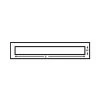 Newstripe 96 Inch Stop Bar 12 Inches Wide