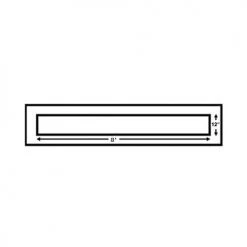 Newstripe 96 Inch Stop Bar 12 Inches Wide
