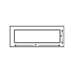 Newstripe 72 Inch Stop Bar 24 Inches Wide Starting Pistol Accessories