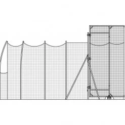 Gill Athletics Barrier Net For 742110/742120/742130 International Hammer Cage