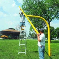 Bison Inc. Bison 5-9/16″ Gooseneck Football Goalposts