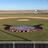Sporturf 5' Home Plate Halo With Wings And Shock Pad