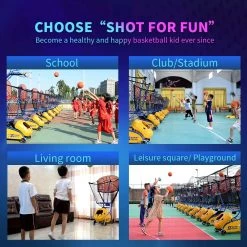 Siboasi Basketball Machine For Kids Home Training S6809A 13 Siboasi Basketball Machine For Kids Home Training S6809A