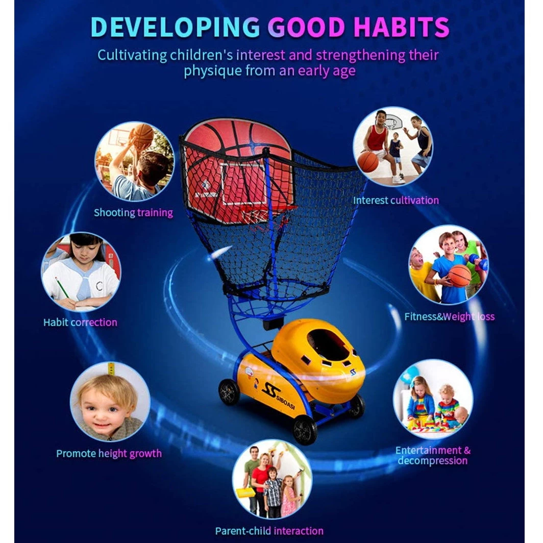 Siboasi Basketball Machine For Kids Home Training S6809A 7 Siboasi Basketball Machine For Kids Home Training S6809A