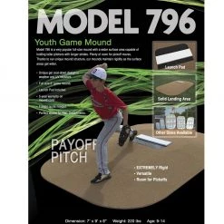 Portable Pitching Mounds Pitch Pro Model 796 Fiberglass Pitching Mound