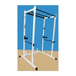 Starting Pistol Accessories New York Barbells Power Rack With Two Pull Up Bars
