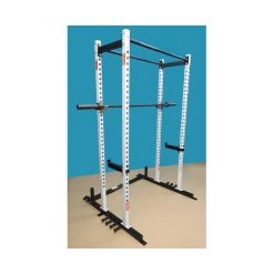 New York Barbells Power Squat Cage With Two Pull Up Bars & Band Holders