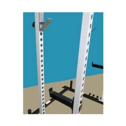 New York Barbells Power Squat Cage With Two Pull Up Bars & Band Holders