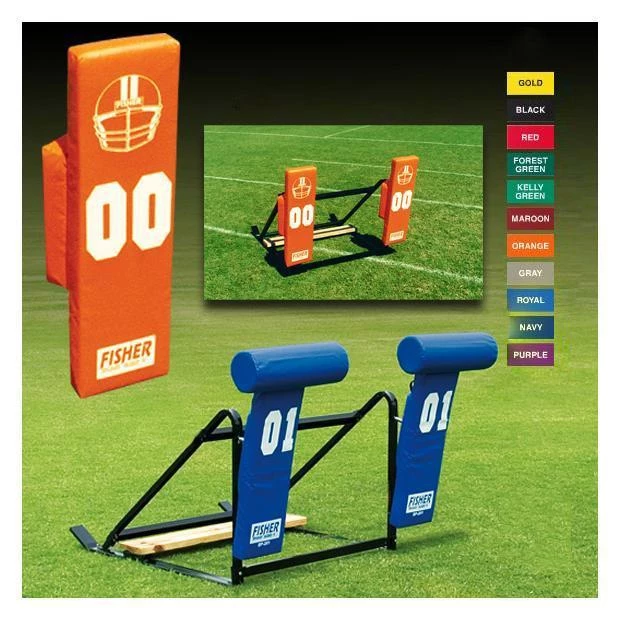 Fisher 3 Man 9800 Youth Football Blocking Sled 1 Fisher 3 Man 9800 Youth Football Blocking Sled