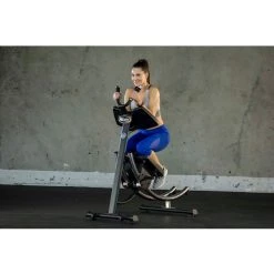 The Abs Company Gym Equipment Ab Coaster CS1500 Adjustable Ab Machine