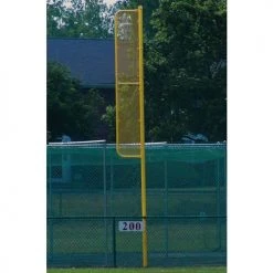 JayPro Foul Poles 20' High Professional Foul Pole For Baseball (Pair)