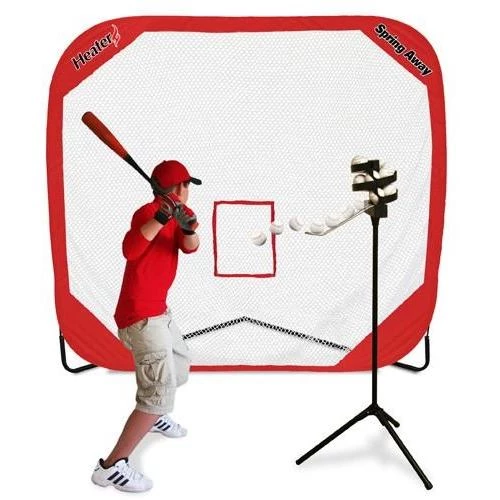 Heater Sports Big League Drop Toss & Spring Away Pop-Up Net Drop Toss Machines 1 Heater Sports Big League Drop Toss & Spring Away Pop-Up Net Drop Toss Machines