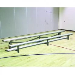 JayPro 2 Row 7½' Tip & Roll Portable Aluminum Bleacher