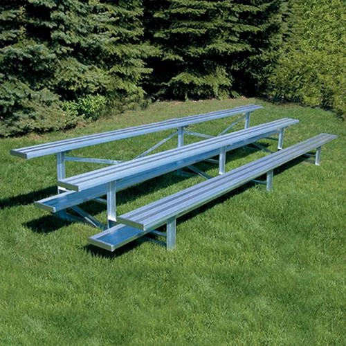 JayPro Bleachers 3 Row 21' Outdoor Standard Aluminim Bleacher 1 JayPro Bleachers 3 Row 21' Outdoor Standard Aluminim Bleacher