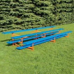 JayPro 3 Row 27' All Aluminum Standard Bleacher Bleachers