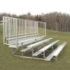 JayPro 5 Row 15' - 27' Enclosed Bleacher W/ Guard Rail Bleachers 26 JayPro 5 Row 15' - 27' Enclosed Bleacher W/ Guard Rail Bleachers