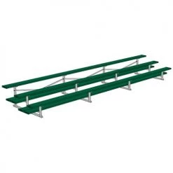 JayPro 3 Row 21' All Aluminum Preferred Bleacher Bleachers