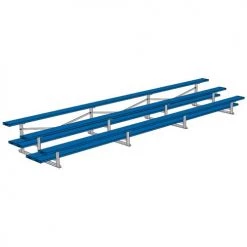 JayPro 3 Row 21' All Aluminum Preferred Bleacher Bleachers