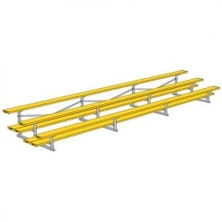 JayPro 3 Row 21' All Aluminum Preferred Bleacher Bleachers