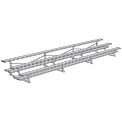 JayPro 3 Row 21' All Aluminum Preferred Bleacher Bleachers