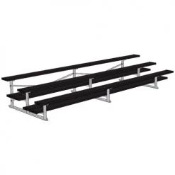 JayPro 3 Row 15' All Aluminum Preferred Bleacher