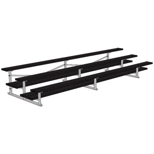 JayPro 3 Row 15' All Aluminum Preferred Bleacher 2 JayPro 3 Row 15' All Aluminum Preferred Bleacher